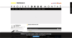 Desktop Screenshot of printdesign.pl